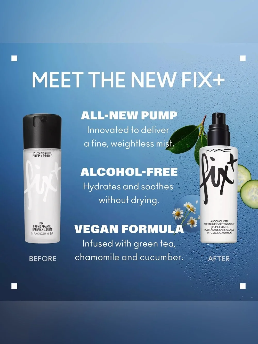 MAC Prep + Prime Fix+ Multitasking Setting Spray • Matte • Full Size •New in Box